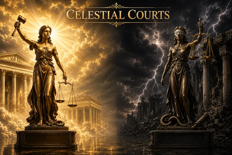 Celestial Courts event poster